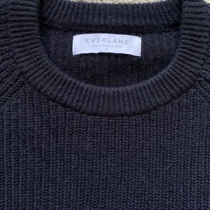 Everlane Cashmere Ribbed Sweater